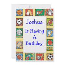 BIRTHDAY PARTY INVITATION