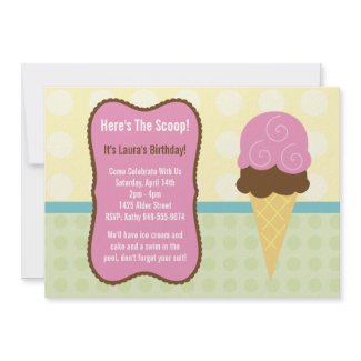 Birthday Party Invitation invitation