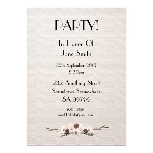 Birthday party invitation 101 years old
