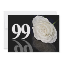 Birthday party invitation 99 years old