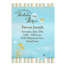 Birthday Party Invitation Beach or Pool