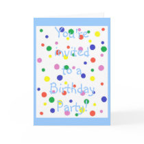Birthday Party Invitation Card by Cherylsart Birthday Party Invitation Card