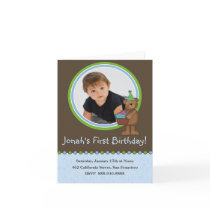 Birthday Party Invitation Greeting Card