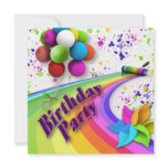 Birthday Party Invitation - Children - Uni-sex