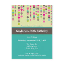 BIRTHDAY PARTY INVITATION :: discotek 1 postcards by edgeplus BIRTHDAY PARTY INVITATION :: discotek 1 postcards