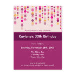 BIRTHDAY PARTY INVITATION :: discotek 2 Postcard