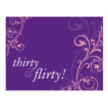 BIRTHDAY PARTY INVITATION :: fabulous 2 Post Cards