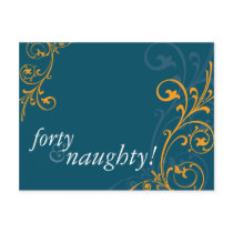 BIRTHDAY PARTY INVITATION :: fabulous 4 postcards