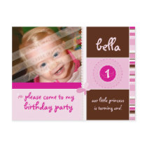BIRTHDAY PARTY INVITATION :: grace - girl postcards by edgeplus BIRTHDAY PARTY INVITATION :: grace - girl postcards