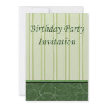Birthday Party Invitation male theme suitable male