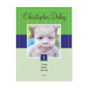 BIRTHDAY PARTY INVITATION :: stitched - boy1 postcards