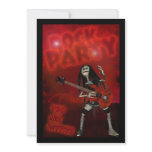Birthday Party Invitation To A Rock Party