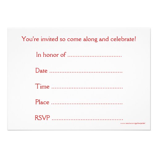 Birthday party invitation with cars add photo
