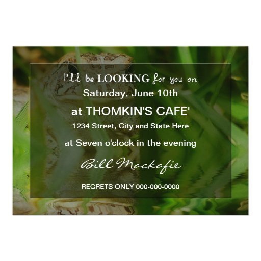 Birthday Party - Invitation - Ya Coming?
