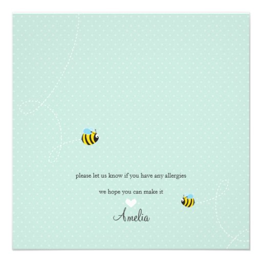 BIRTHDAY PARTY INVITES :: garden flowers 2