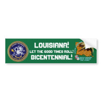 Birthday Party Louisiana  View Notes Bumper Sticker