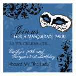 Birthday Party Masquerade Invitation