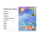 Birthday Party Planner Profile Card business cards