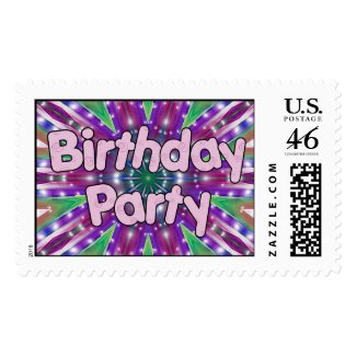 Birthday Party stamp