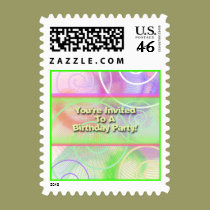 Birthday Party Postage postage