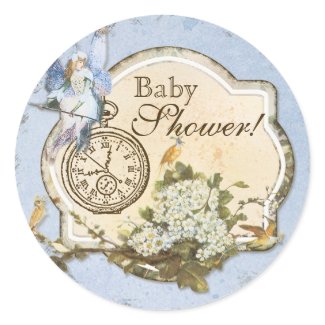 Birthday Party Sticker or Seal - Faerie Princess sticker