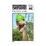 Birthday Party T-Rex Dinosaur Postage