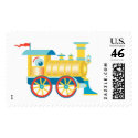 Birthday Party Toy Train postage by White_Wedding Birthday Party Toy Train postage