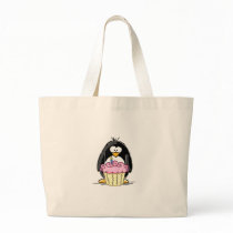 Birthday Penguin with Cupcake bags