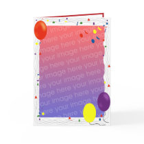 birthday photo card