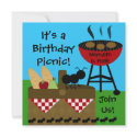 Birthday Picnic Invitations invitation