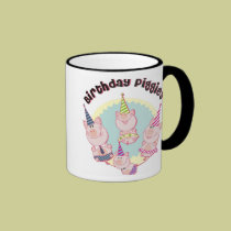 Birthday_Piggies, Your birthday is a special ti... mugs