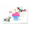Birthday Pixies Print