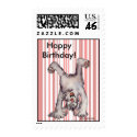 Birthday Postage Hoppy Birthday Custom Stamps by zooogle Birthday Postage Hoppy Birthday Custom Stamps