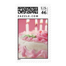 birthday postage stamp