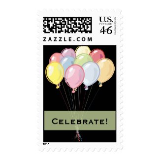 Birthday Postage Stamps stamp