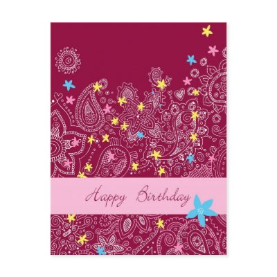 Birthday Postcard by ShouShou