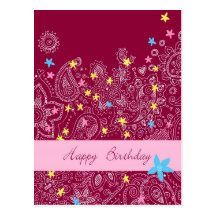 Birthday Postcard