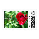 Birthday postmark postage stamp