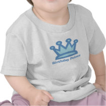 Birthday Prince Baby Boy Birthday TShirt by jgh96sbc Birthday Prince Baby Boy Birthday TShirt