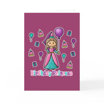 Birthday Princess Greeting Card