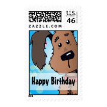 Birthday Puppy stamps