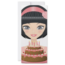 Birthday rack cards by Melisende Birthday rack cards