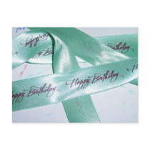 Birthday Ribbons postcards