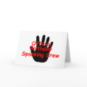 Birthday Spanking Crew cards