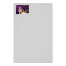Birthday Squirrel Photo Customized Stationery