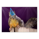 Birthday Squirrel Photo Greeting Card