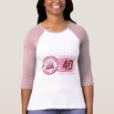 Birthday Stamp 40 T-shirt