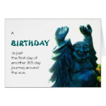 Birthday Statue Greeting Card