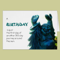 Birthday Statue cards