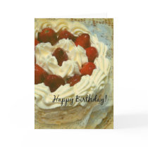 Birthday Strawberry Cake cards